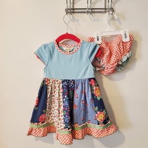 MJ A-Line Dress and Bloomers